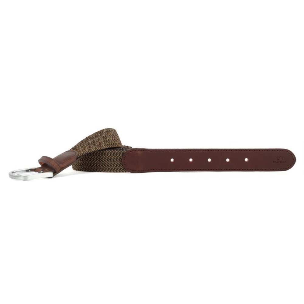 The Trendy Puerto Rico -  Elastic Weave Leather Belt